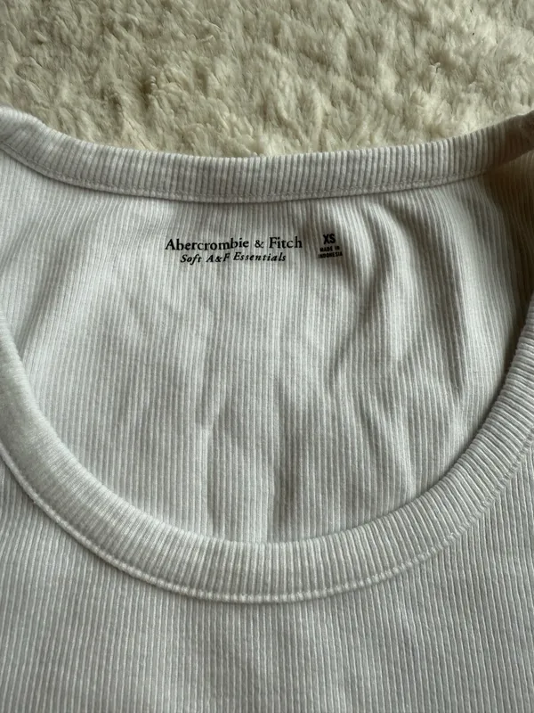 Abercrombie Tank Top White - Image 2