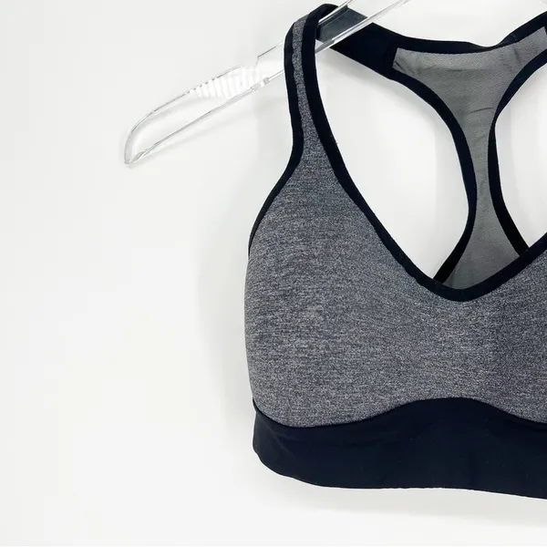 Lululemon‎ Speed Up High Support Sports Bra Women's 4 Gray Running Training - Image 5