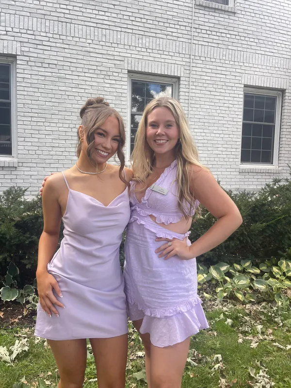 Hello Molly Lilac Cutout Dress - Image 6
