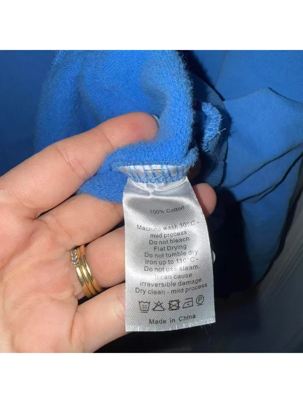 Après June star patch hoodie Blue - Image 4