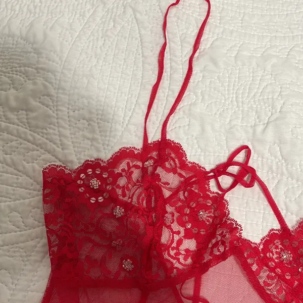 Victoria’s Secret Red Lingerie - Image 2