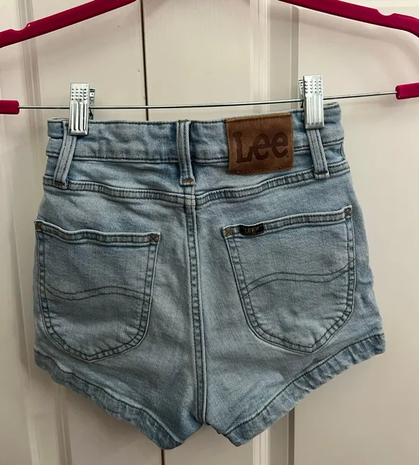 Free People Lee High Rise Denim Shorts - Image 2