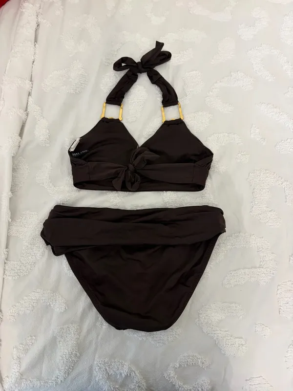 Anne Cole Brown Bathing Suit Bikini  - Image 2