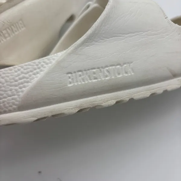 Birkenstock Arizona EVA White Sandals Two Strap Slides EU 37 L6 M4 - Image 6