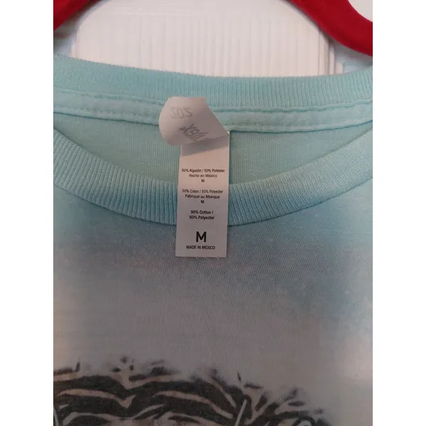 Diva Like Dolly Rebel Like Reba Graphic Tee Medium Blue Blend Unisex Crewneck Sh - Image 2
