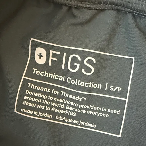 Figs technical collection gray scrub joggers Sz S/P - Image 3