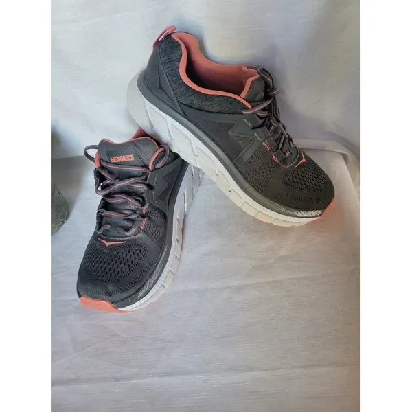 Hoka One One Sneakers Womens 8.5 Gaviota 2- 1099630 Gray Running Gym Shoes - Image 9