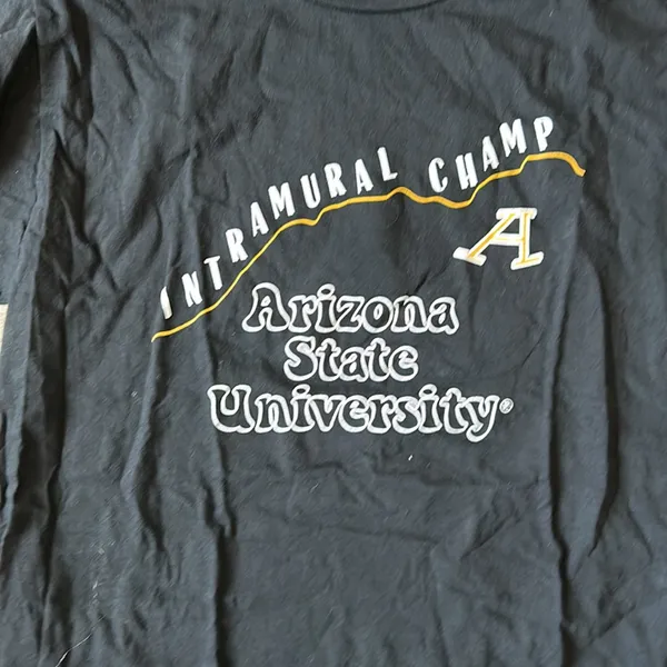 ASU intramural champ tshirt Black Size L - Image 2