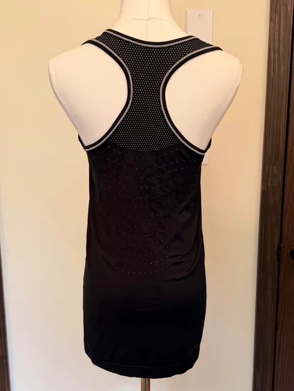 Nike pro black mesh dri-fit racerback tank top - Image 6