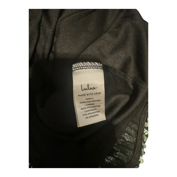 Lulu's‎ Hit the Dance Floor Green Sequin Mini Dress, XS - Image 8