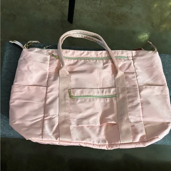 AIRLINE TRAVEL DUFFEL BAG Pink - Image 5