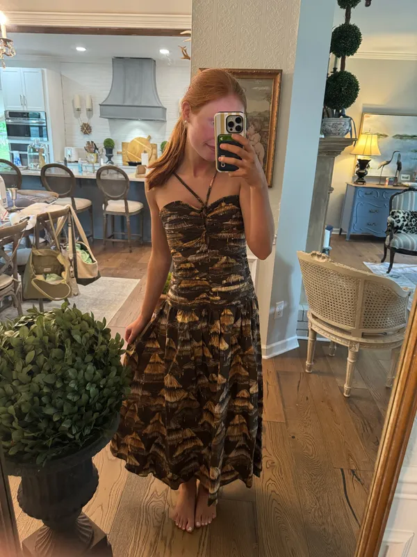 Farm Rio Dress Midi - Image 4