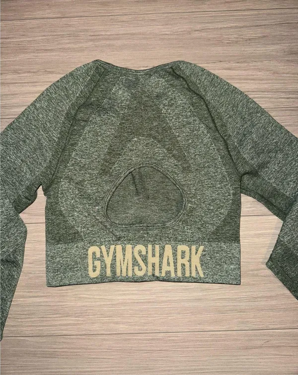 Gymshark Top Long Sleeve Cropped - Image 2