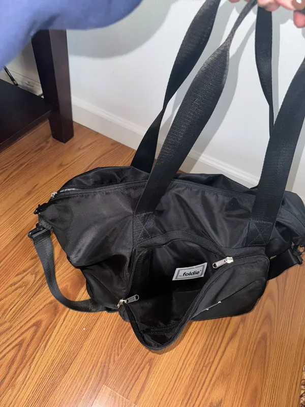 Foldie Travel Bag Black - Image 6