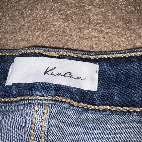 KanCan Distressed Denim Shorts - Image 5