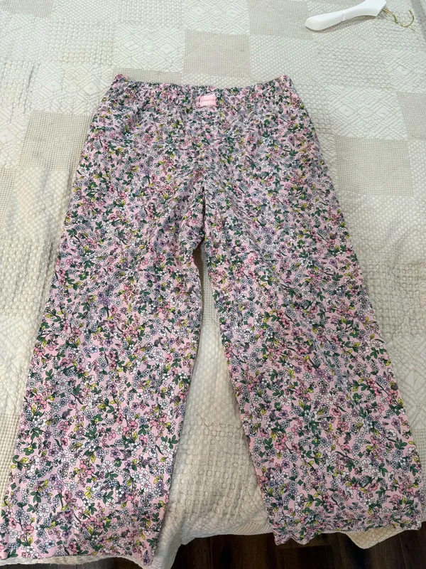 Joyspun pajama pants floral lounge Pink Size L - Image 3