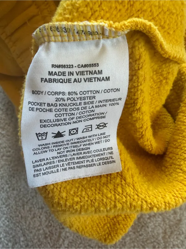 Nike Sportswear Club Fleece Mustard‎ Yellow Shorts Women’s M - Image 7