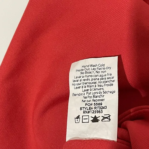 Cycle Bar X Beyond Yoga Cropped Leggings - Red - Medium - Image 11