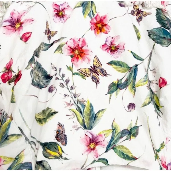 Ivy City Co Cora white floral dress Size XS - Image 4