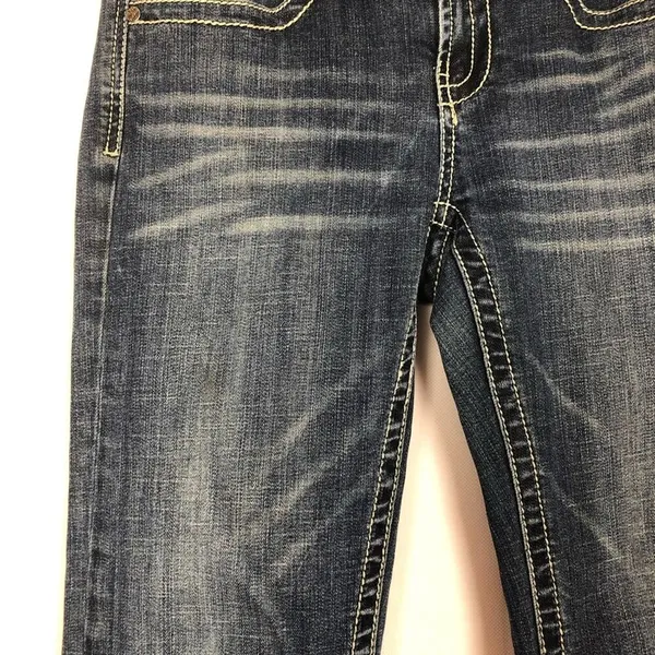 Vintage Stetson Jeans Womens 8 Flared Leg Retro Throwback Western Country Barn - Image 5
