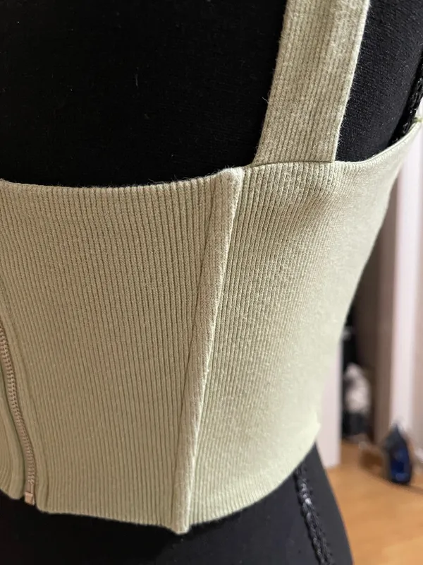 Corset top Green - Image 5