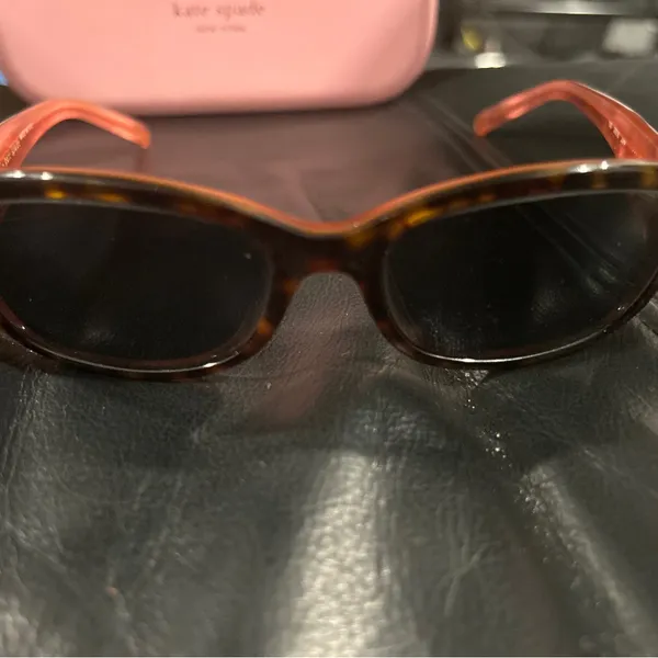 Kate Spade Vibrant Orange Eyewear. Frame and Kate spade hard case only - Image 10