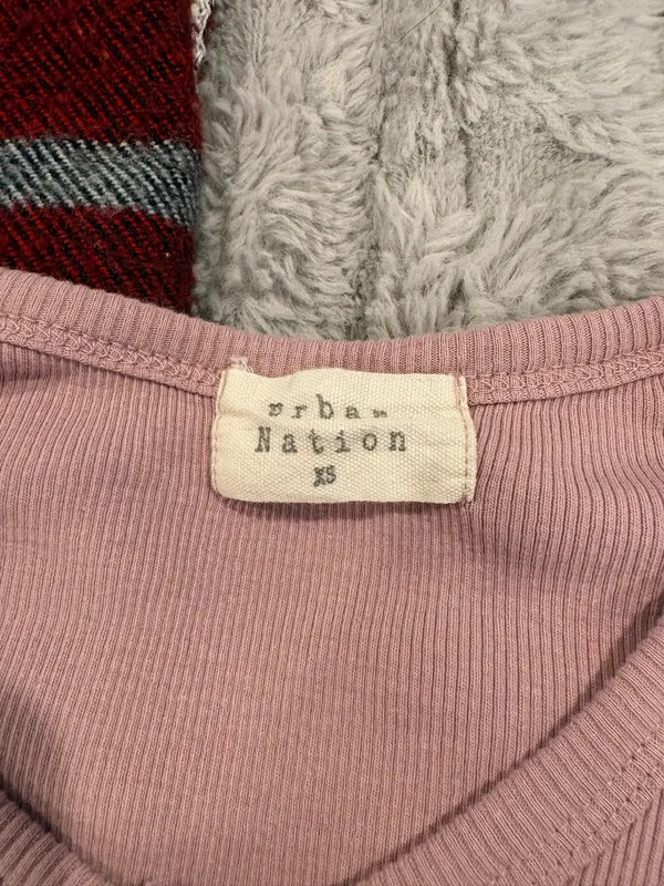 Ross Pink Long Sleeve Top - Image 2
