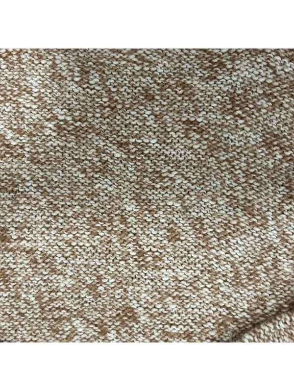 Lord & Taylor Women’s XS Wool Blend Marled Chunky Knit Sweater Rusted Granola - Image 7