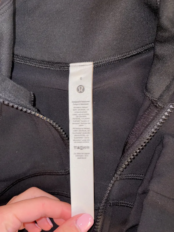 Lululemon Define Black Jacket 6 Women’s Full-Zip Luon - Image 3