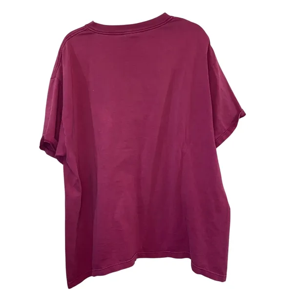 Vintage Cheetah‎ Pink Oversized Tee XL Faded Grunge Minimalist T Shirt Cotton - Image 3