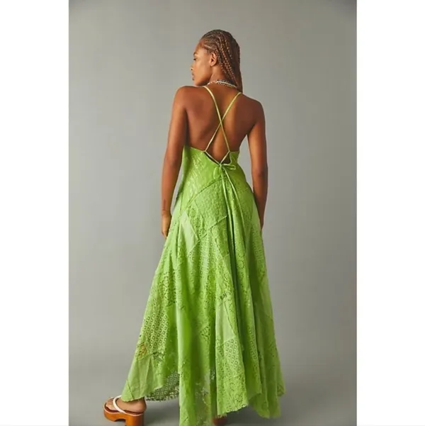 NWOT Free People One Aurella maxi dress size XS New with tag retail $350 - Image 4