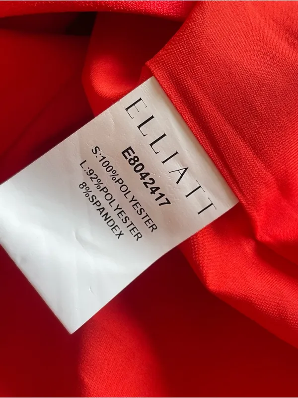 Elliatt March Off The Shoulder Midi Dress in Red Size XS - Image 6