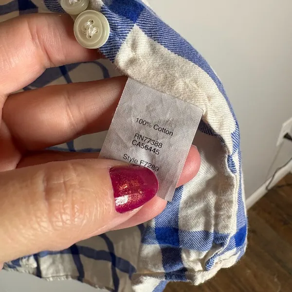 🔆 J. Crew Boy Fit plaid flannel - Image 4