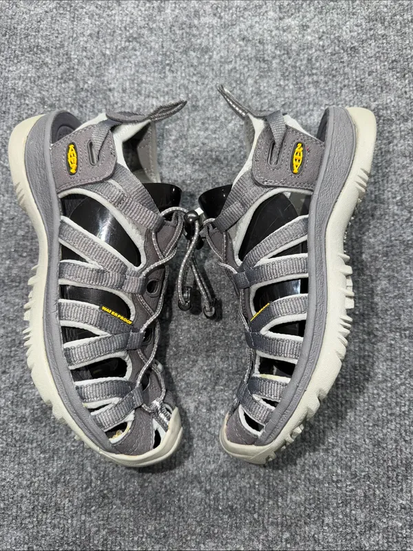 KEEN Women's Whisper Sandals Closed-Toe Bungee Sandals - Image 3