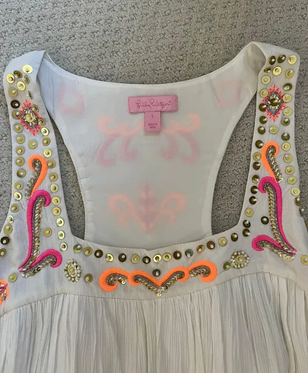 Lilly Pulitzer White Dress - Image 3