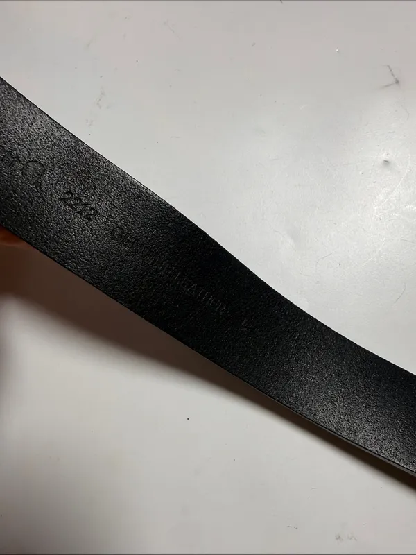 Carhartt Women’s Bridle Leather Debossed Keeper (Black) Belt Sz L - Image 4