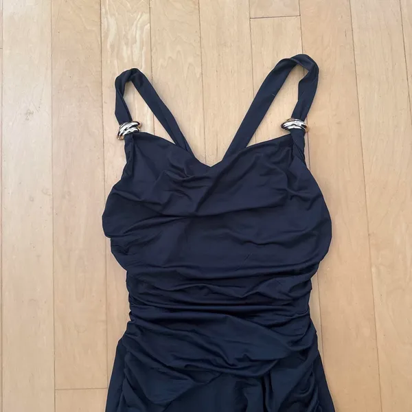 Princess Polly Yakira black halter maxi dress with gold hardware - Image 4