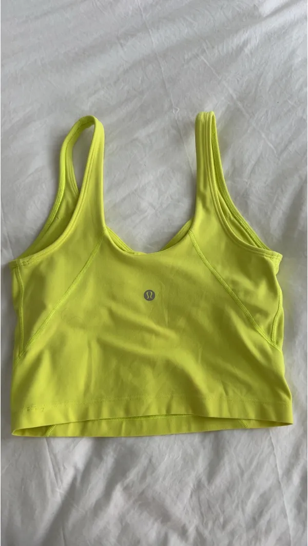 Lululemon Align Tank Bright Yellow - Image 2