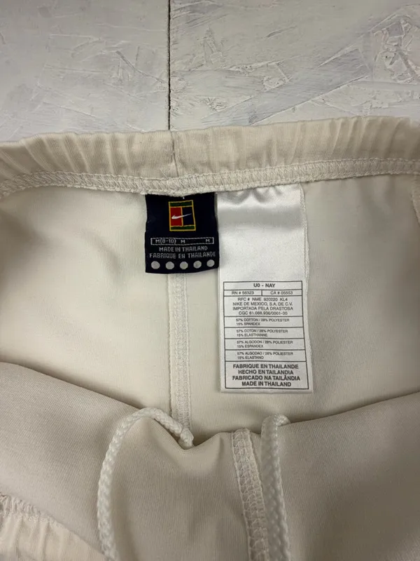Nike Court Tennis Skort White Athletic Skirt‎ Built In Shorts Size M - Image 3