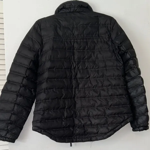 Gerry Weber Black Puffer Jacket Size Small Lightweight *tiny‎ tear unnoticeable - Image 7