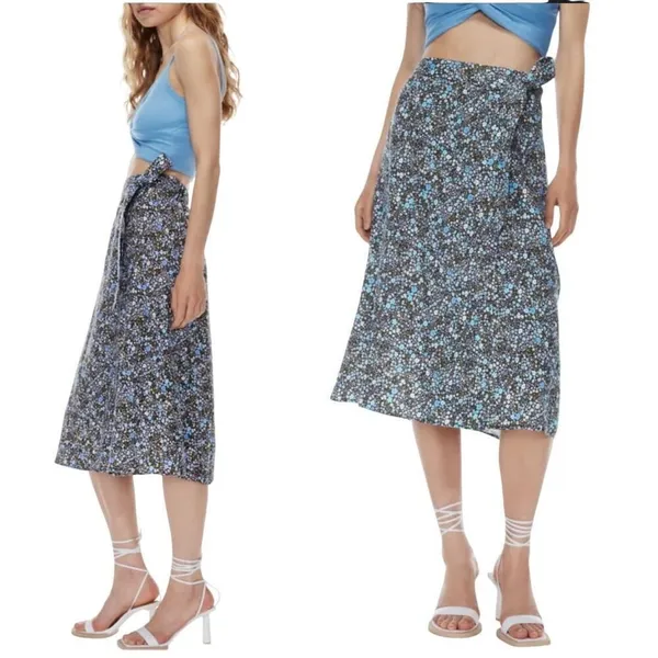 Aritzia Wilfred outlander floral skirt Medium - Image 2