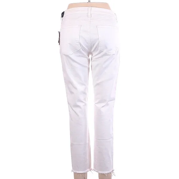 Lucky Brand Straight Leg Cut High Rise Waist Jeans Size 12 NWT. - Image 2
