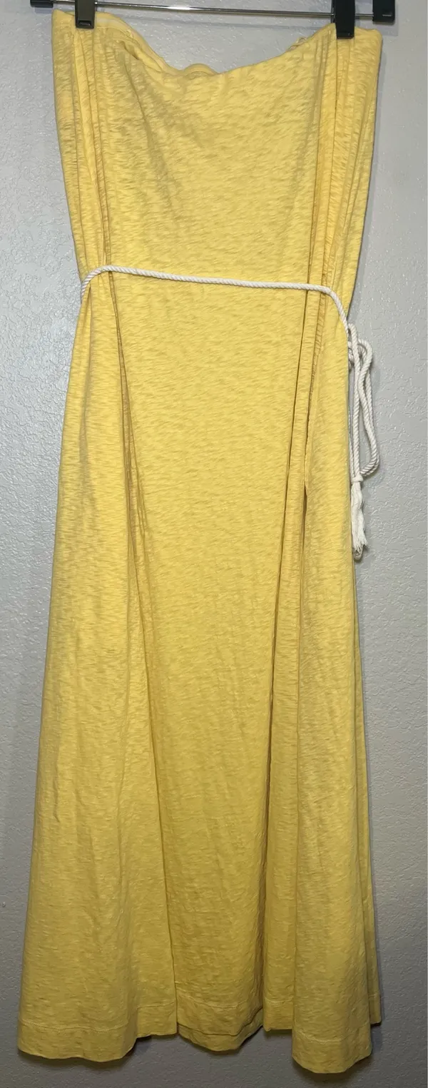 Free People Beach Women’s Small Peyton Maxi Tube Dress New NWT Pineapple Slice - Image 4
