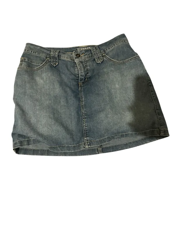 Y2K Denim Skort Mini • Casual Aesthetic • Summer Staple St John’s Bay size 4 - Image 3