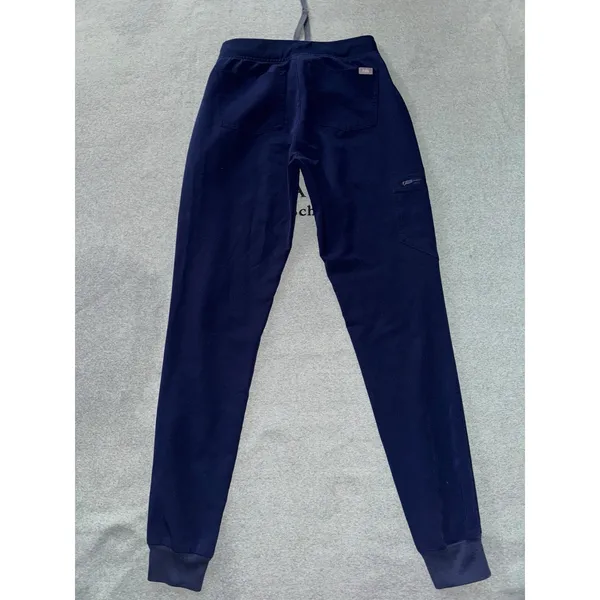 Figs Jogger Women Zamora Navy Blue Taper Technical Scrub Size Xsmall Tall - Image 5