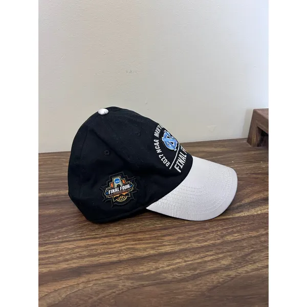 Jordan Brand UNC Tar Heels 2017 NCAA National Champions Snapback Hat Black Silv - Image 2