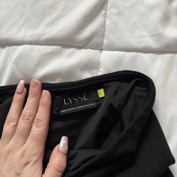 Lysse‎ Womens Size Small Legging Pants Black Office City Classic Corpcore Work - Image 6