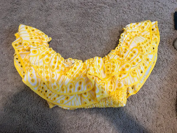 On Two Fifth Flowy Top Yellow Size M - Image 2