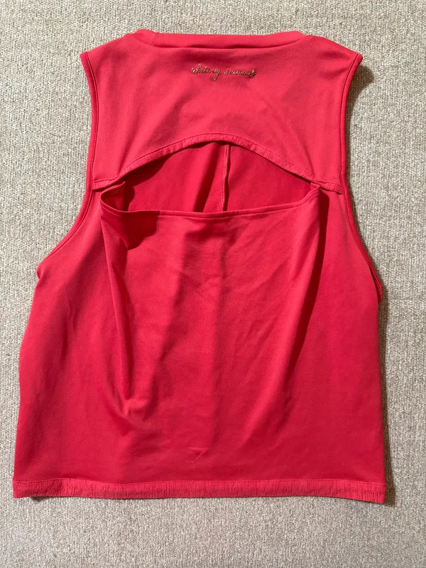 Gymshark Whitney Simmons x Cyber Red tank top ❤️‍🔥 - Image 4