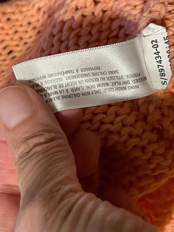 Old Navy Sweater Knit Long Sleeve Large - Image 8